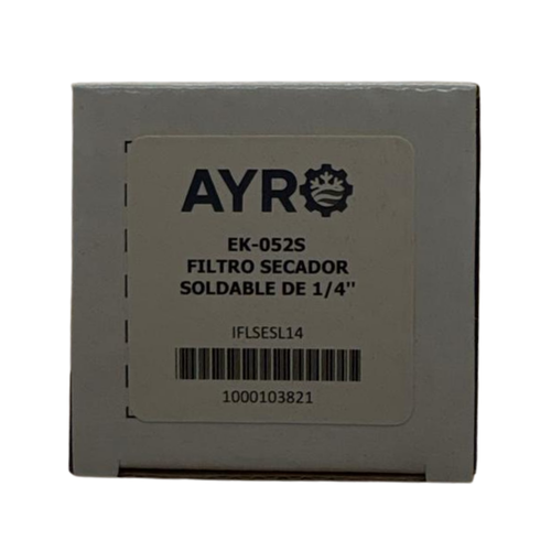 FILTRO AYRO SECADOR DE 1/4" ODF