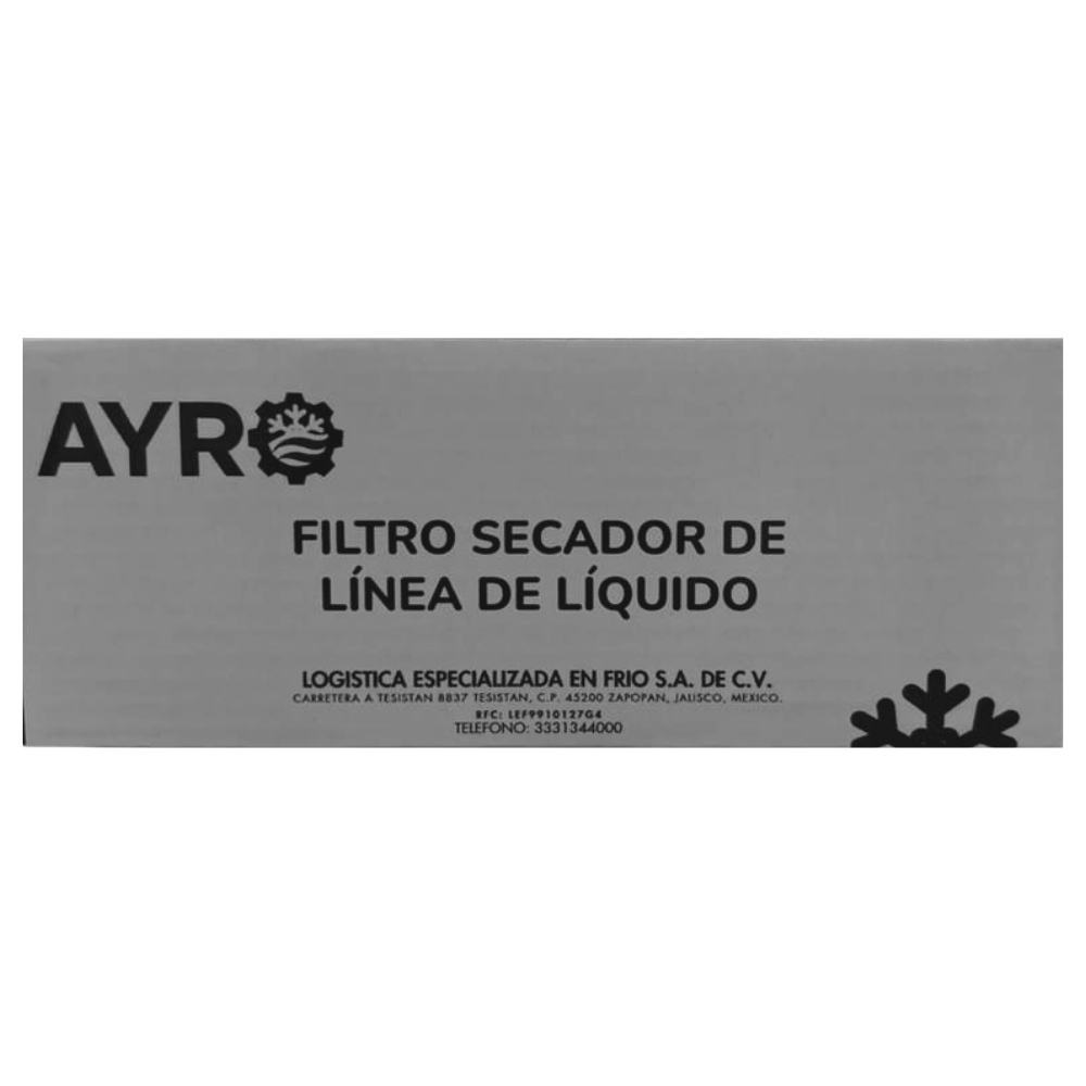 FILTRO AYRO SECADOR DE 3/8" SAE